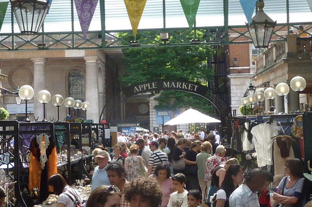 Apple Market, Covent Garden, London: photo JS