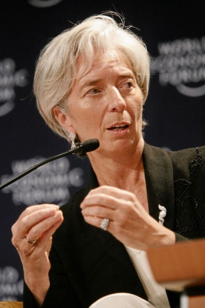 Christine Lagarde: photo Wikimedia Commons