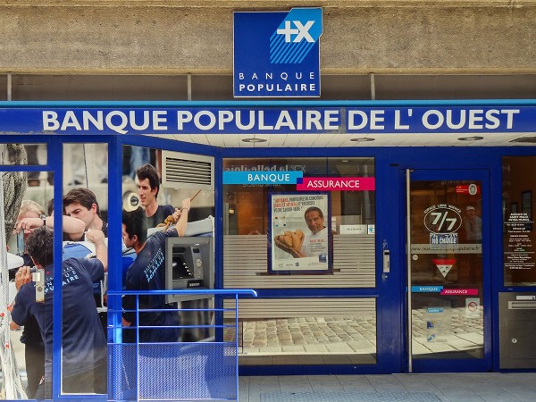 French bank, St Malo: photo JS