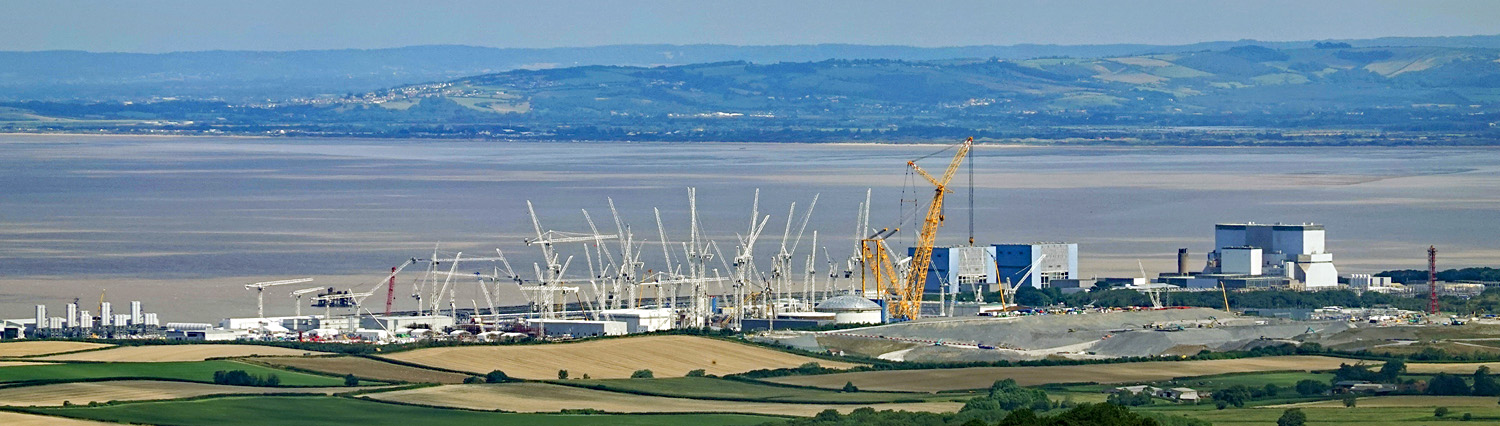 Hinkley Point C construction site: photo JS