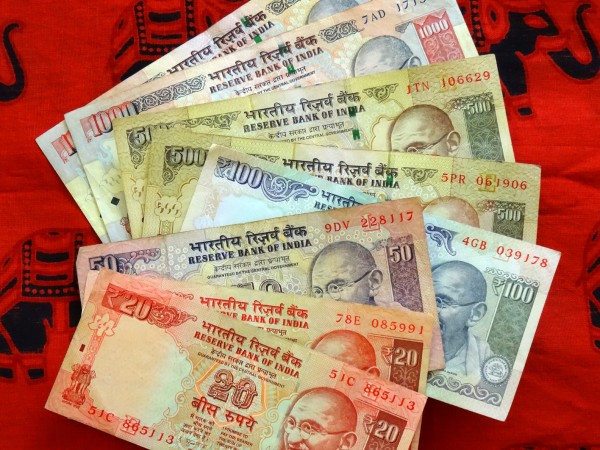 Indian currency: photo JS