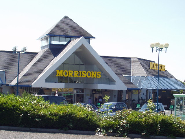 Morrisons Supermarket, Stewartfield, East Kilbride: source Wikimedia Commons