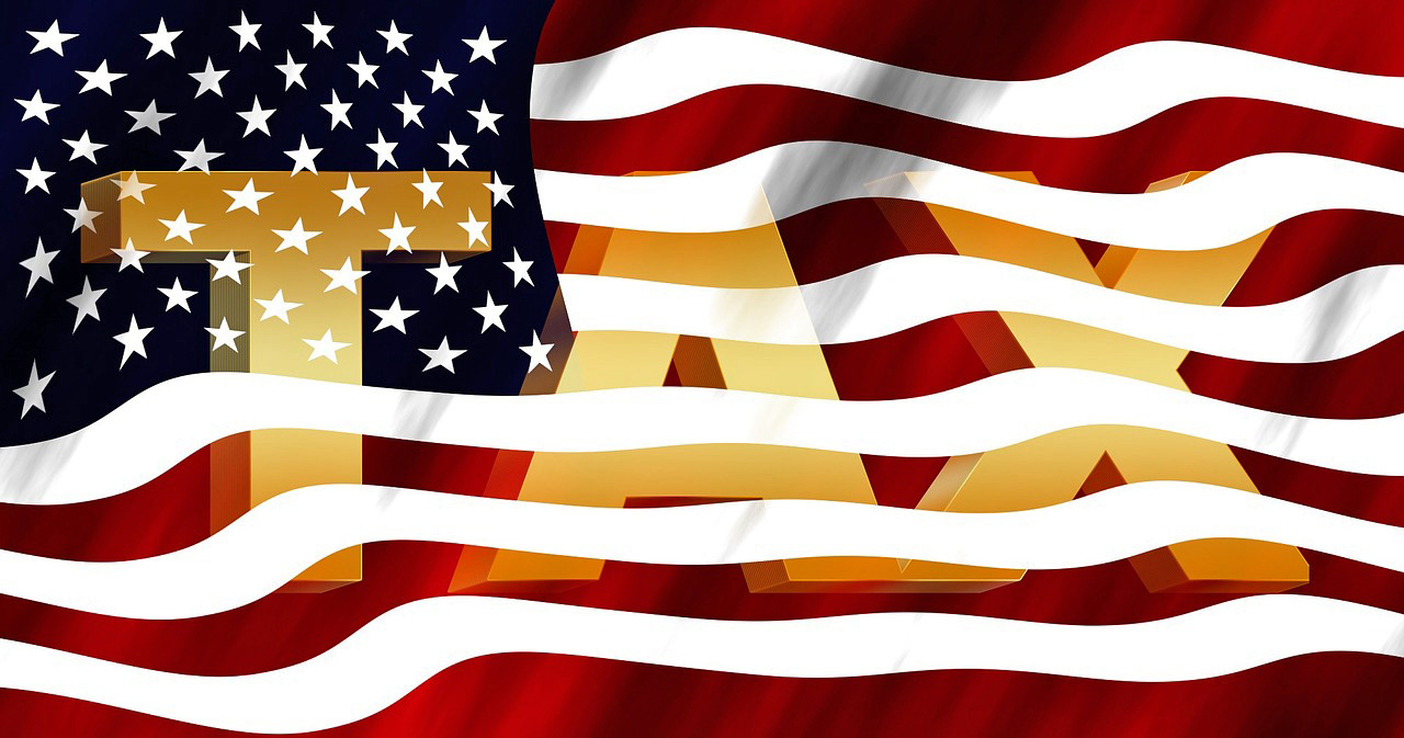 US Tax: public domain image on pixabay